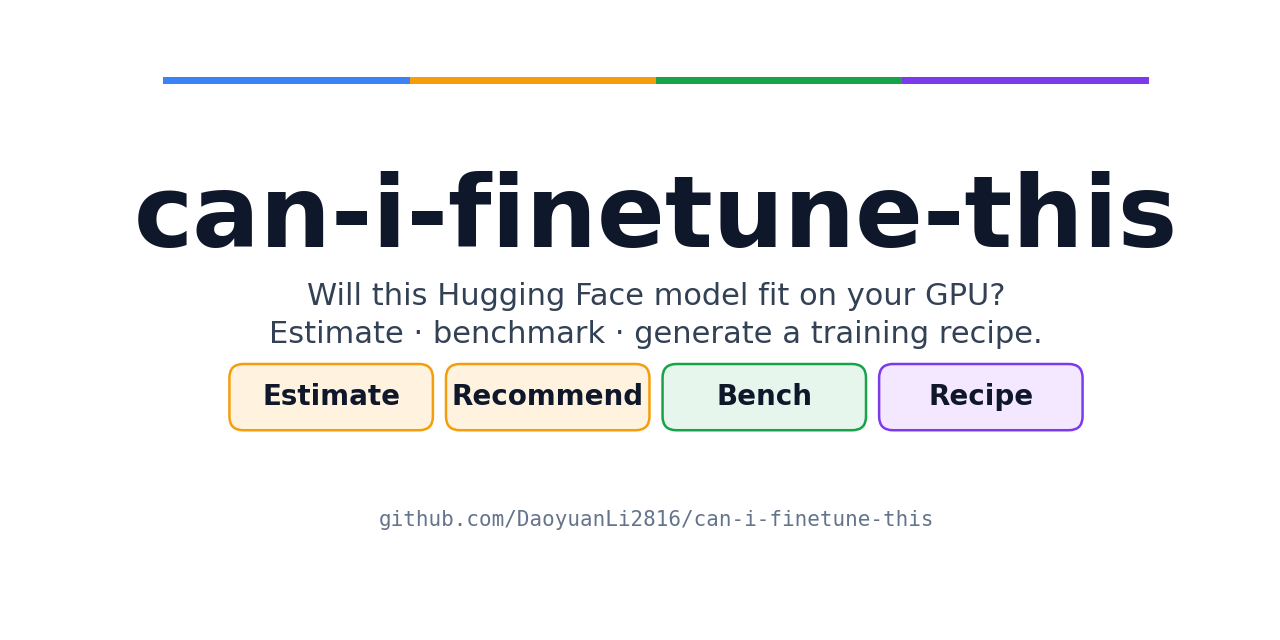 can-i-finetune-this