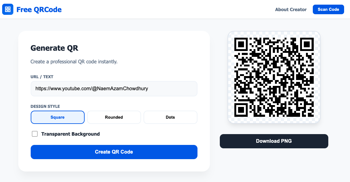 Free-QR-Code-Generator