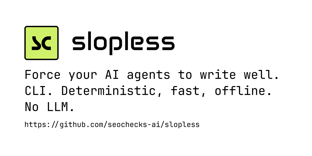slopless