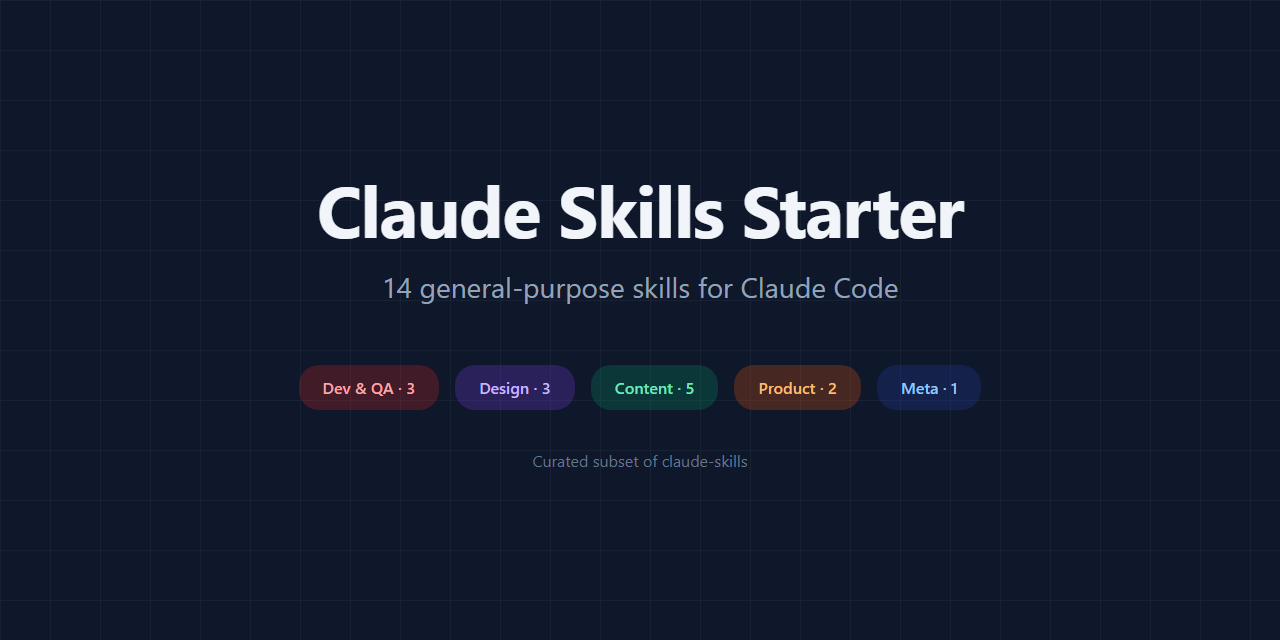 claude-skills-starter