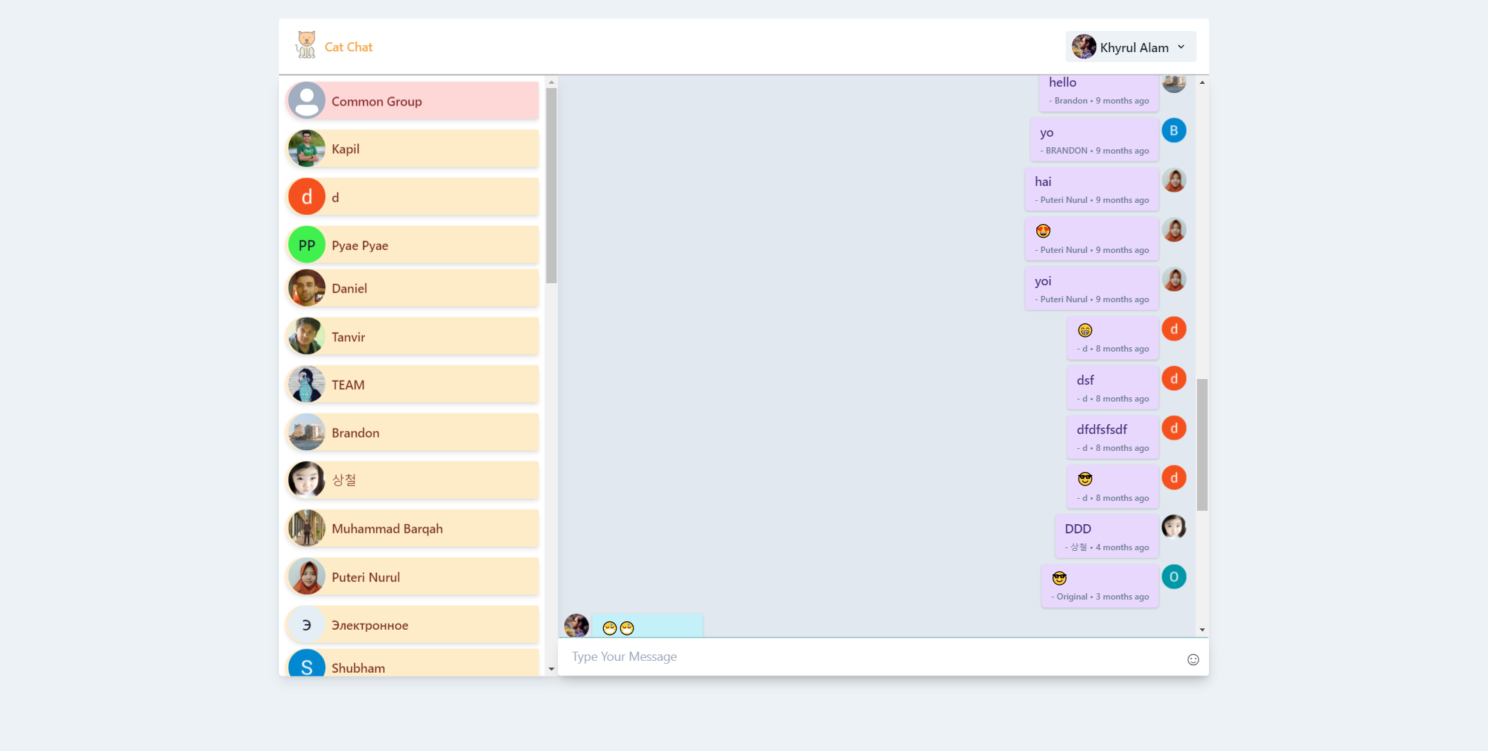 Github Khyrulalamreact Firebase Chat Chat Application Built With Reactjs Firebase Real 5586