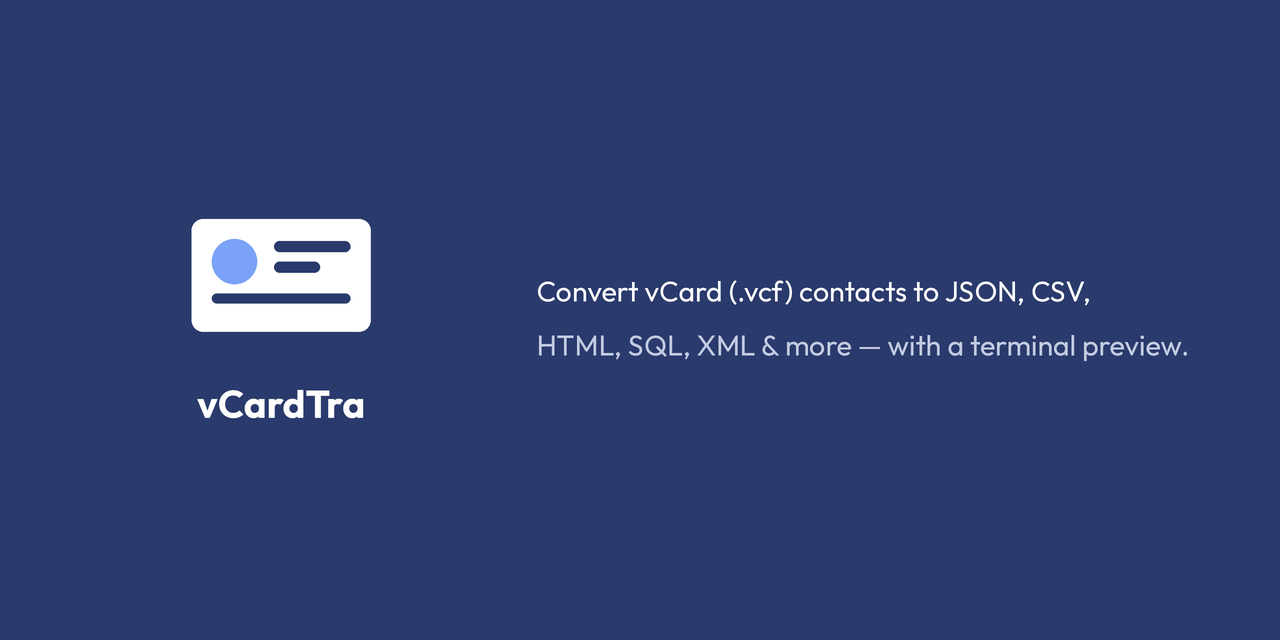 vCardTra