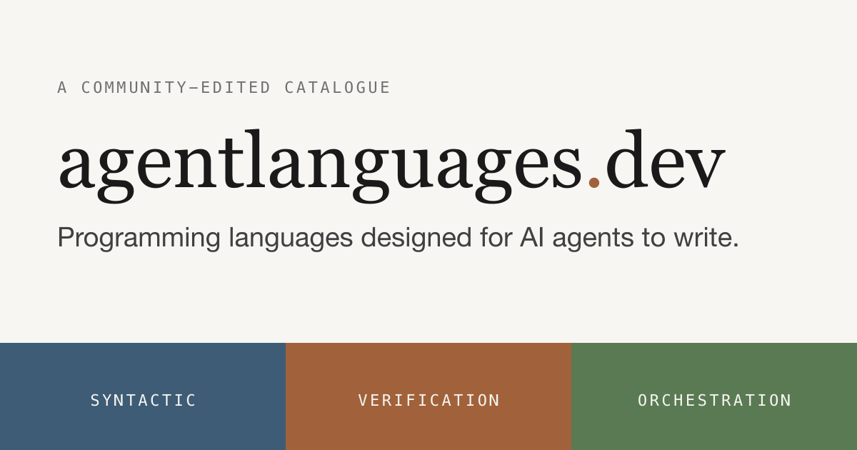 agentlanguages