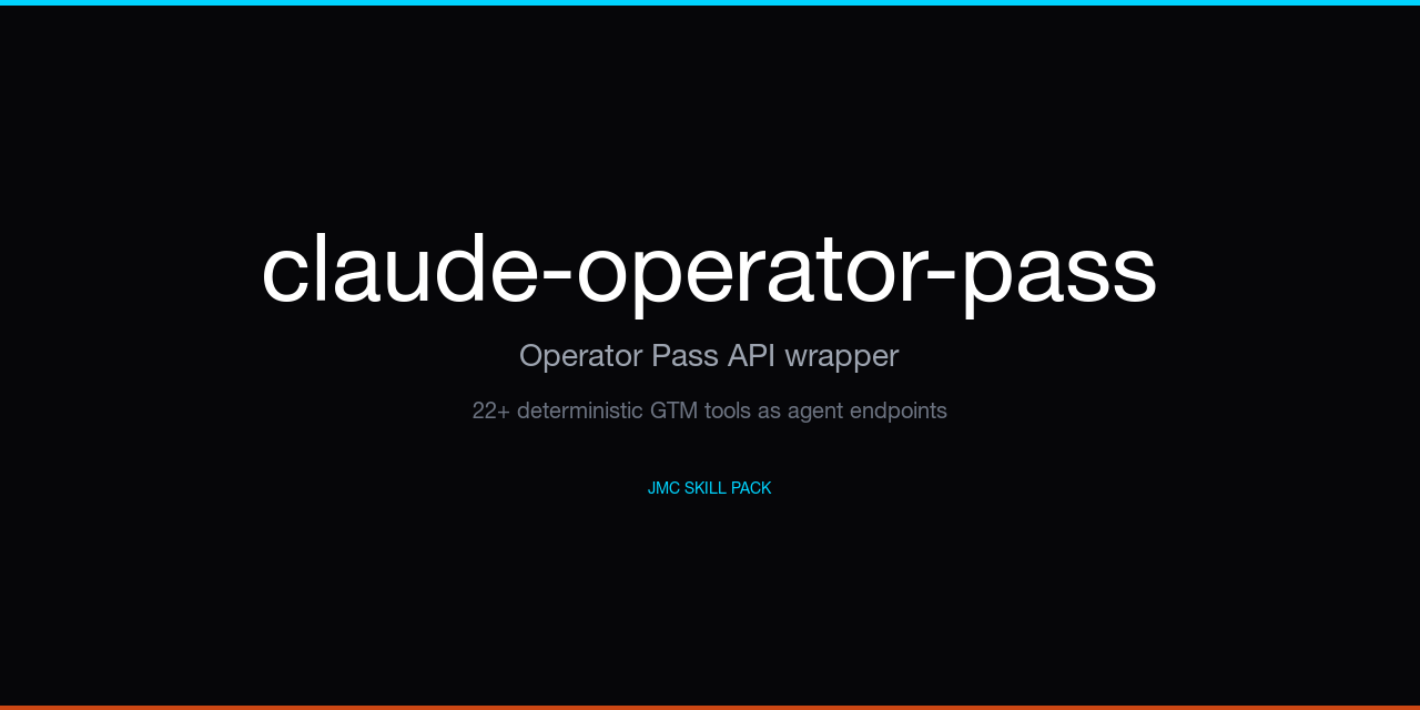 claude-operator-pass