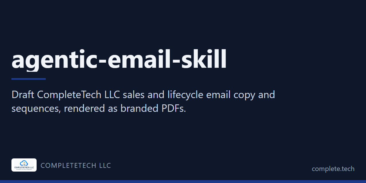 agentic-email-skill