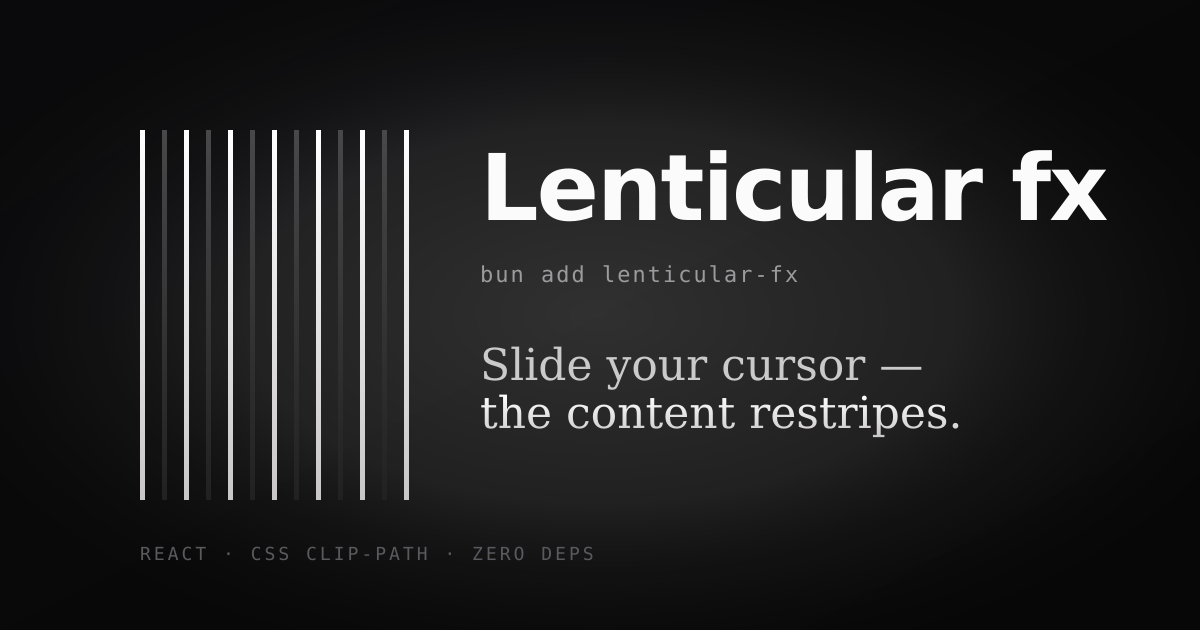 lenticular