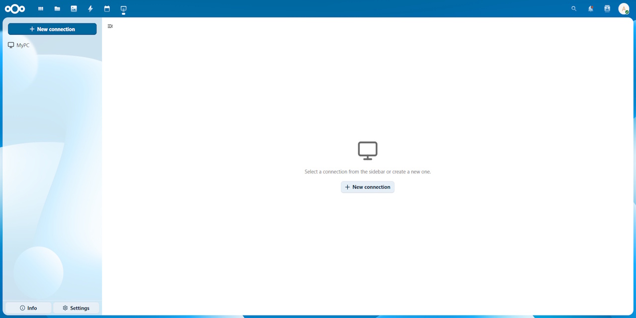 nextcloud-web-rdp