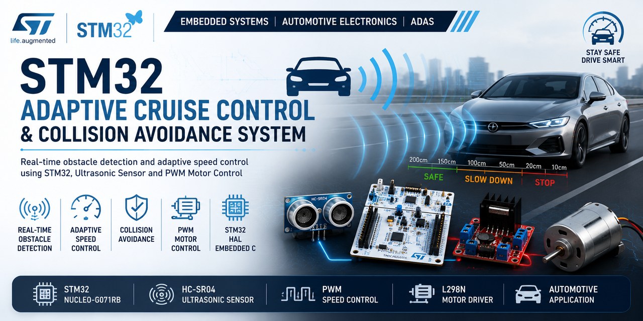 STM32-Adaptive-Cruise-Control