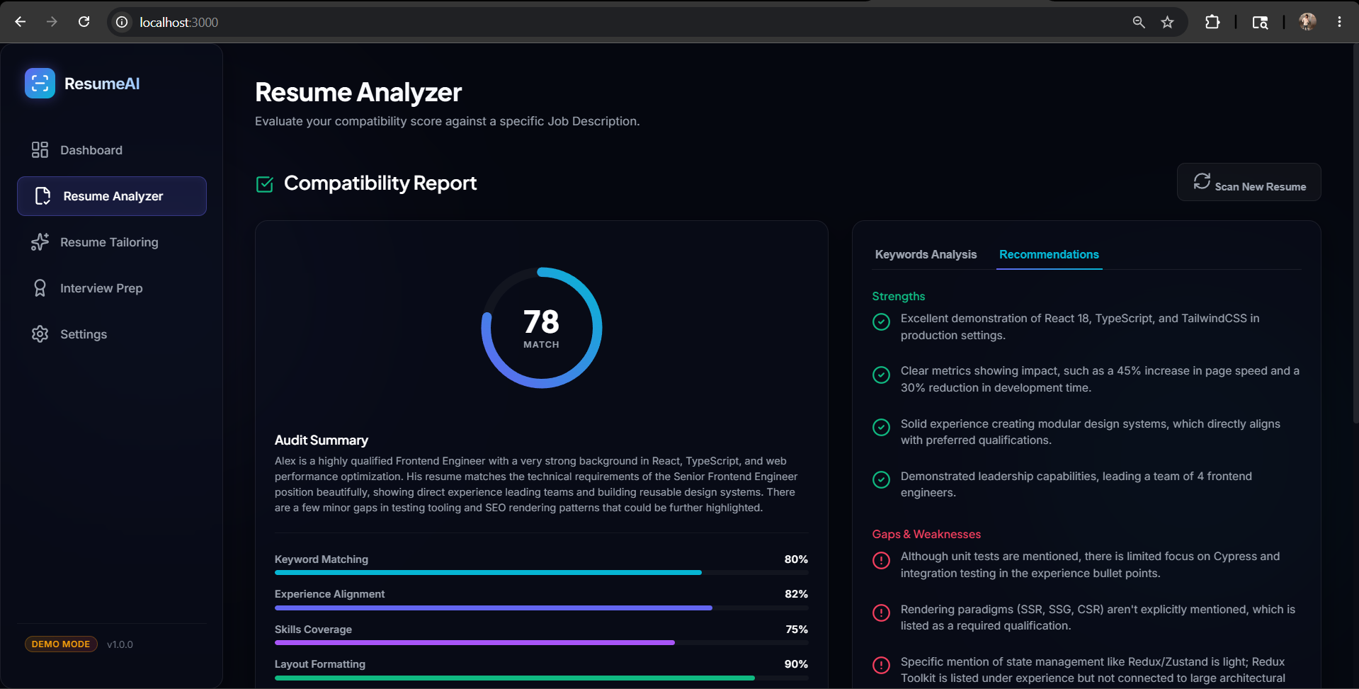 GitHub - dexmulani/resume-analyzer: AI-powered Resume Analyzer with ATS ...