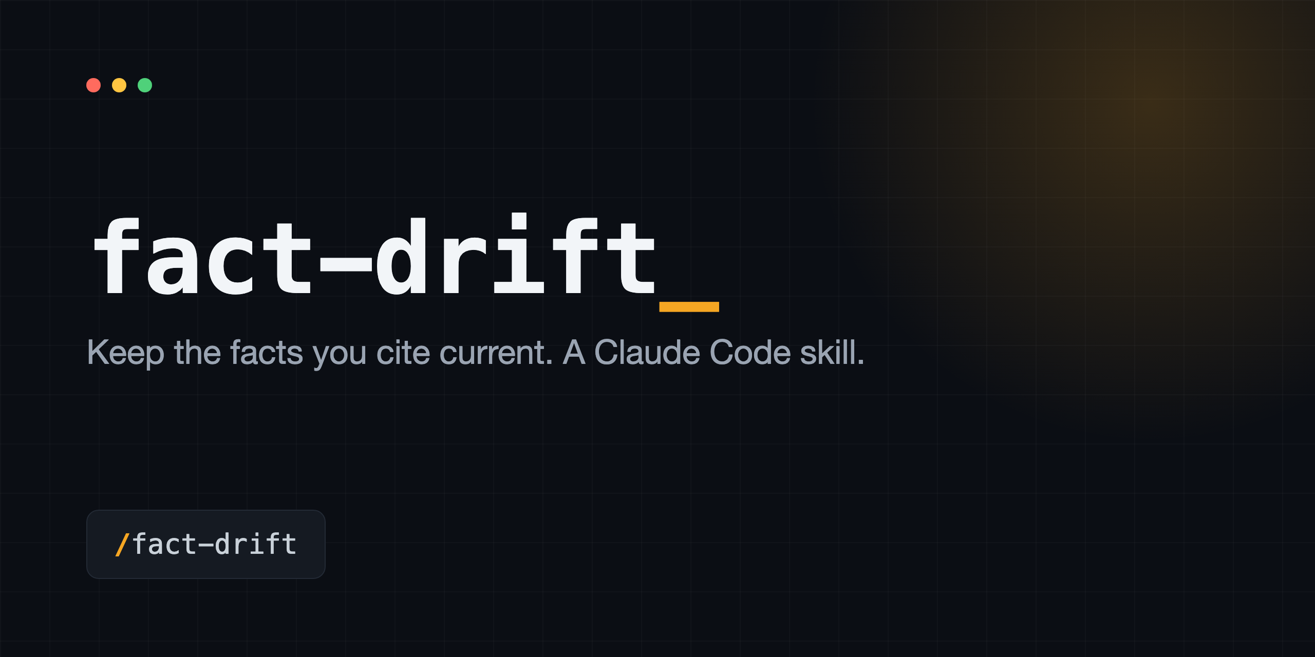 fact-drift