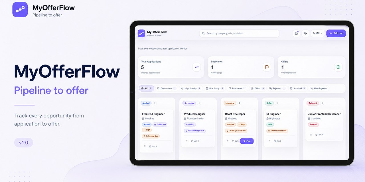 MyOfferFlow-Job-Tracker
