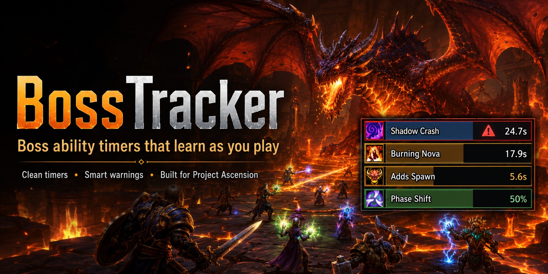 GitHub - twothe/BossTracker: Shows boss abilities as timers in WoW ...
