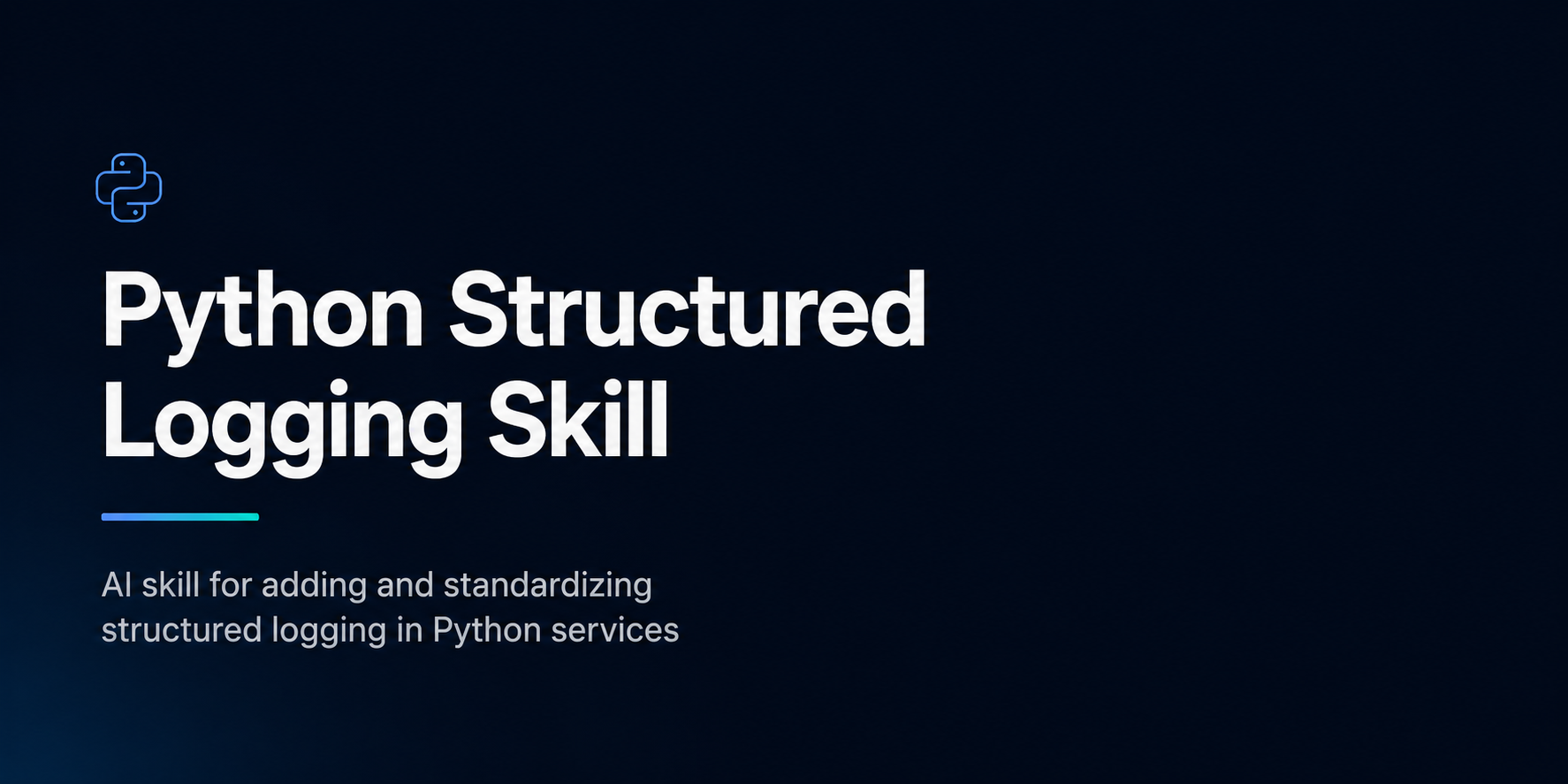 python-structured-logging-skill