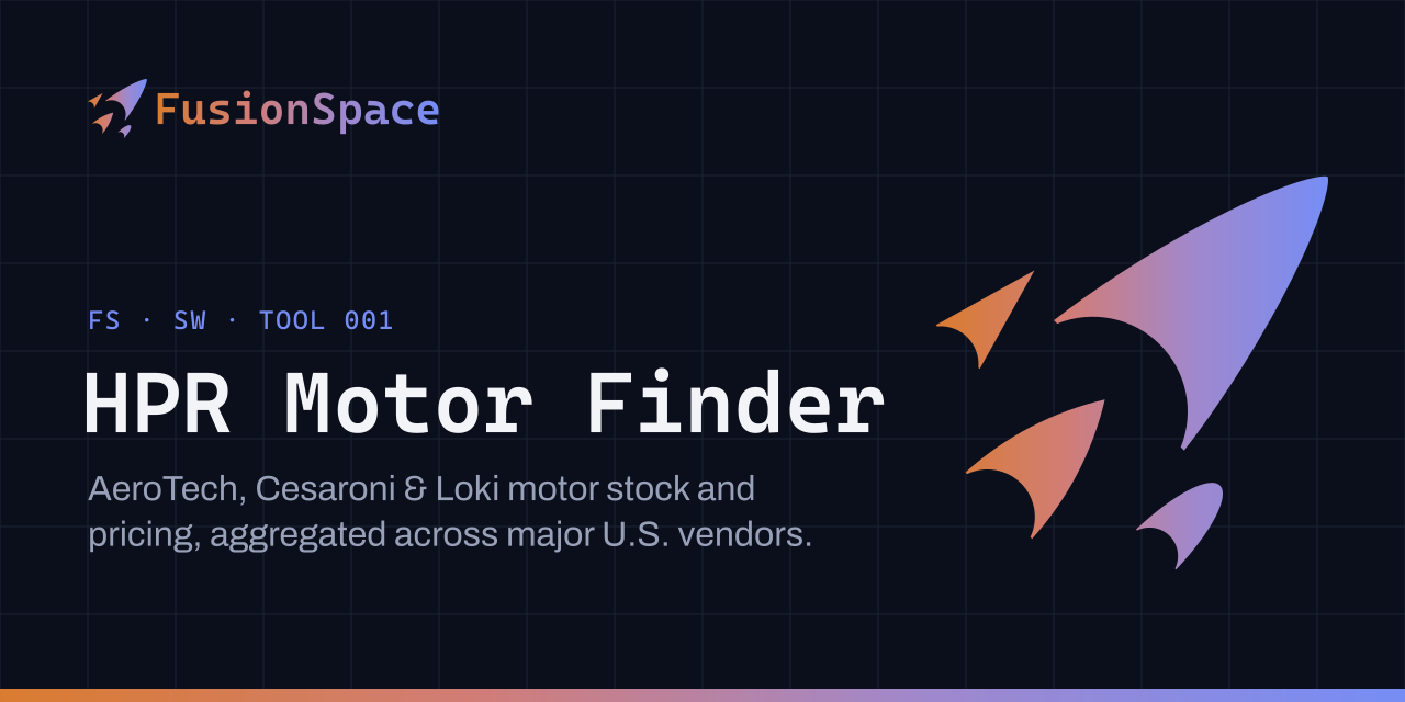 fusionspace-motor-finder