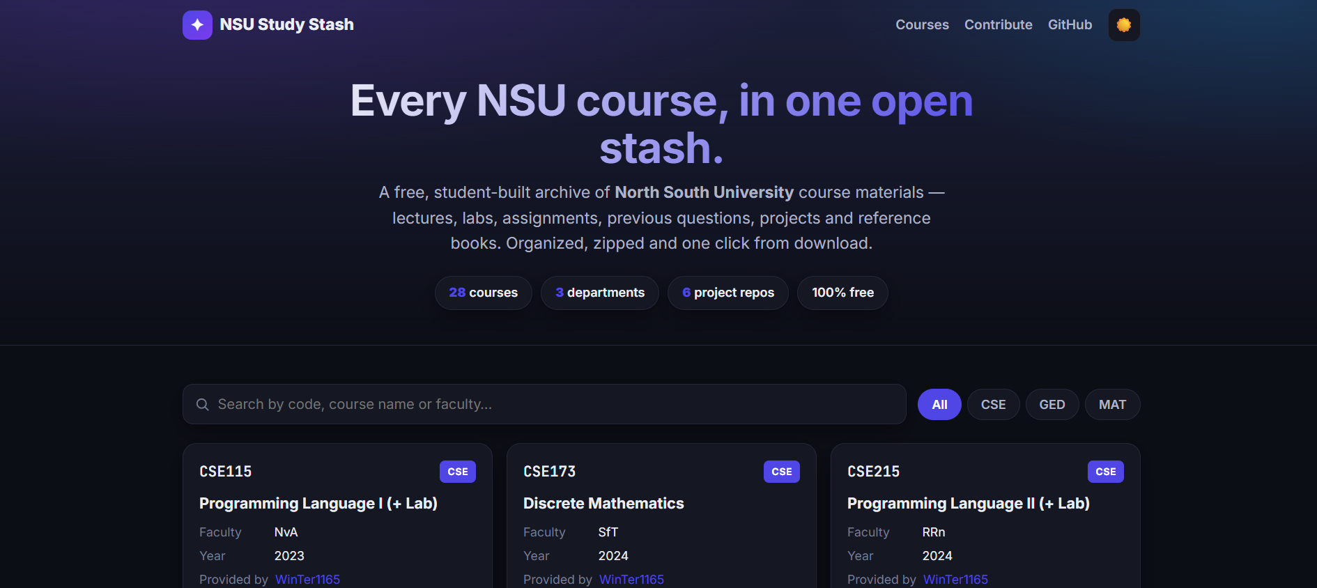 nsu-study-stash