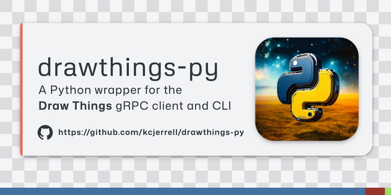 GitHub - kcjerrell/drawthings-py: Python wrapper for the Draw Things ...