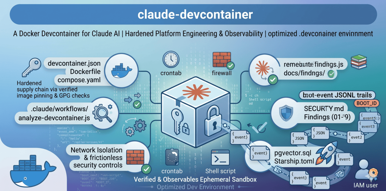 GitHub - ChrisSc/claude-devcontainer: A security-sandboxed Docker ...