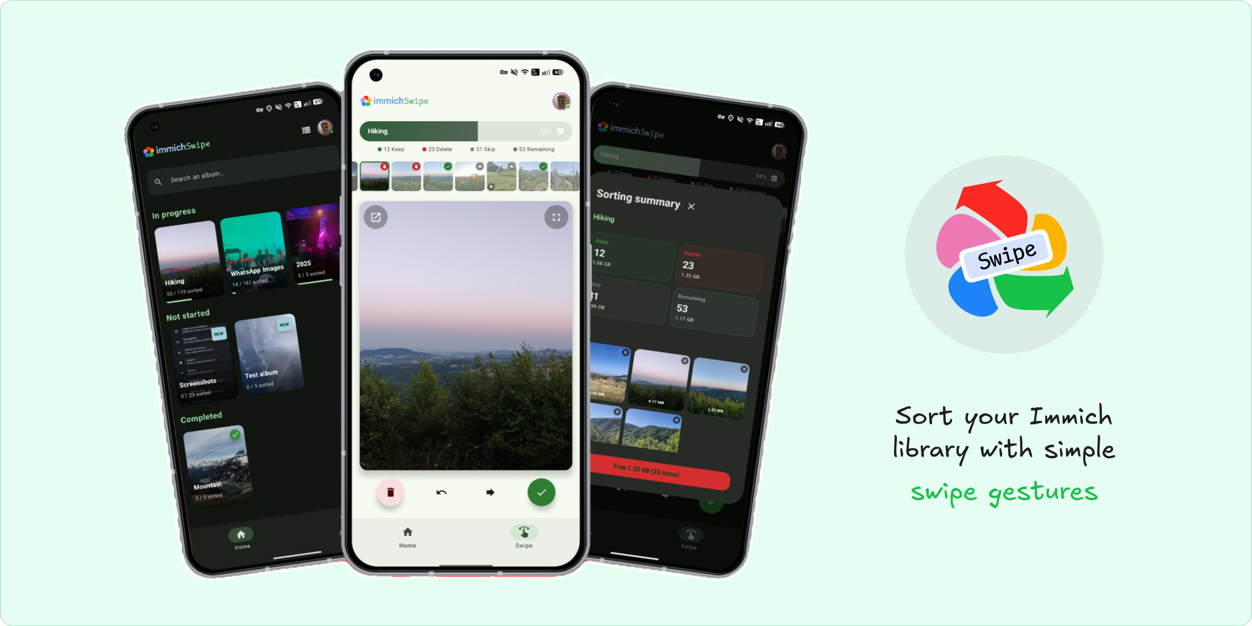 immich-swipe-android