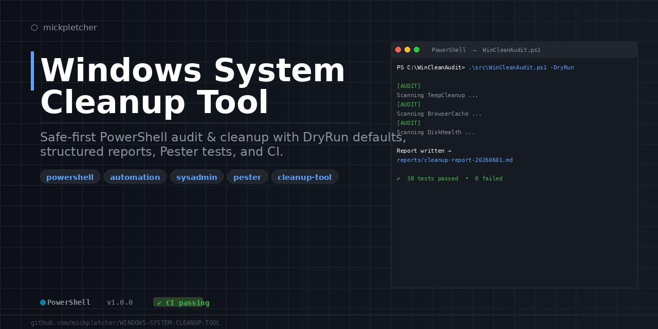 cleanup-tool · GitHub Topics · GitHub