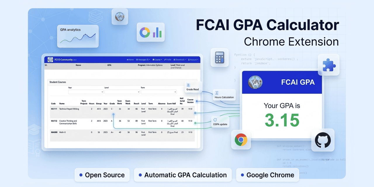 FCAI_GPA_Calculator_Extension