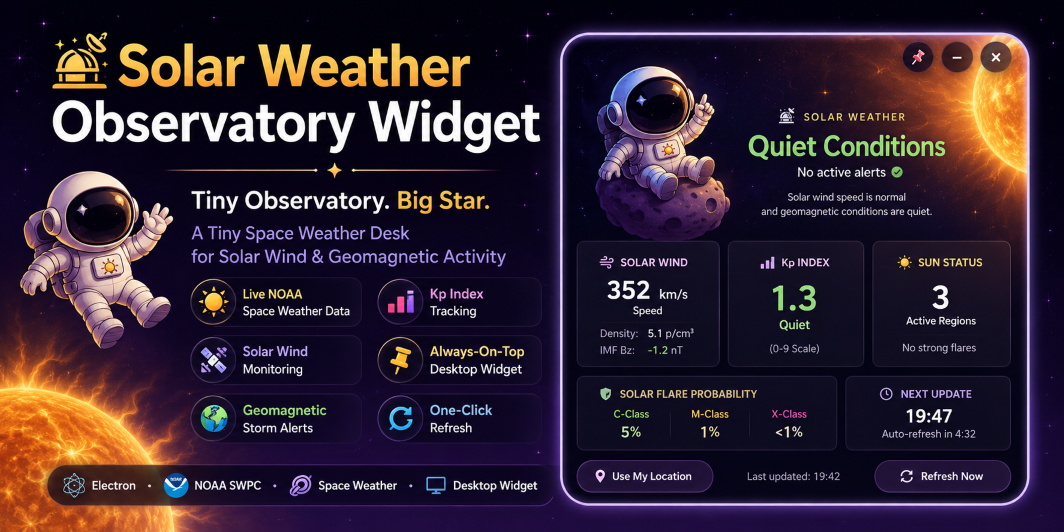 solar-weather-observatory-widget