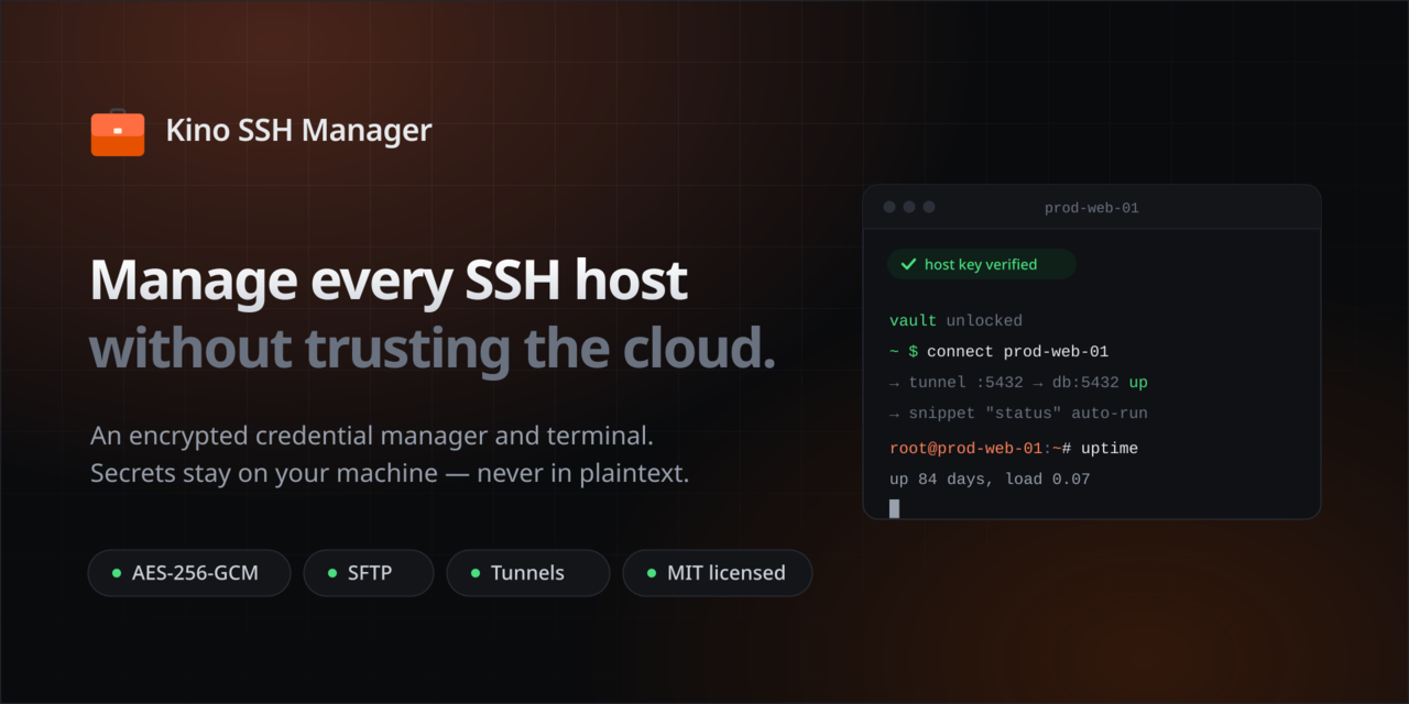 kino-ssh-manager
