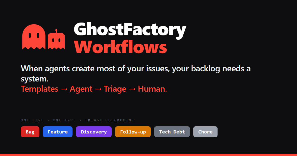 ghostfactory-workflows