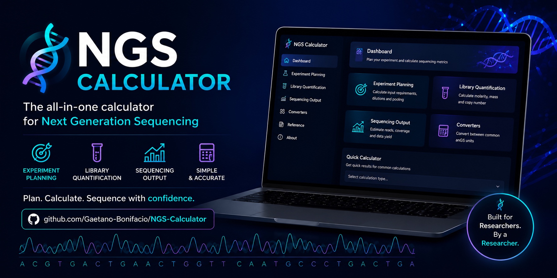 GitHub - Gaetano-Bonifacio/NGS-Calculator: Browser-based NGS ...