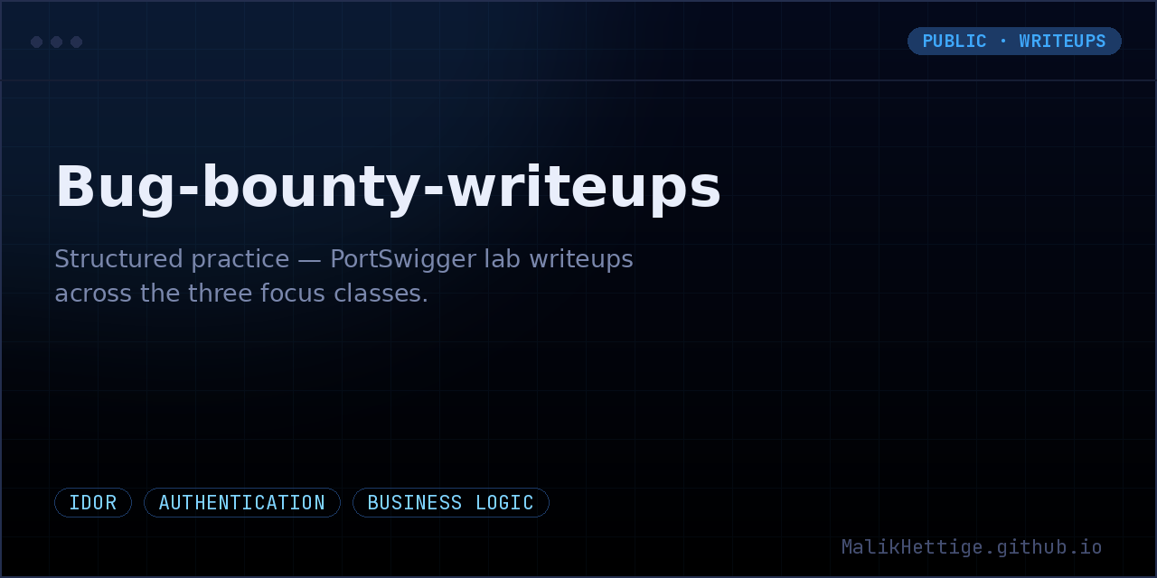Bug-bounty-writeups