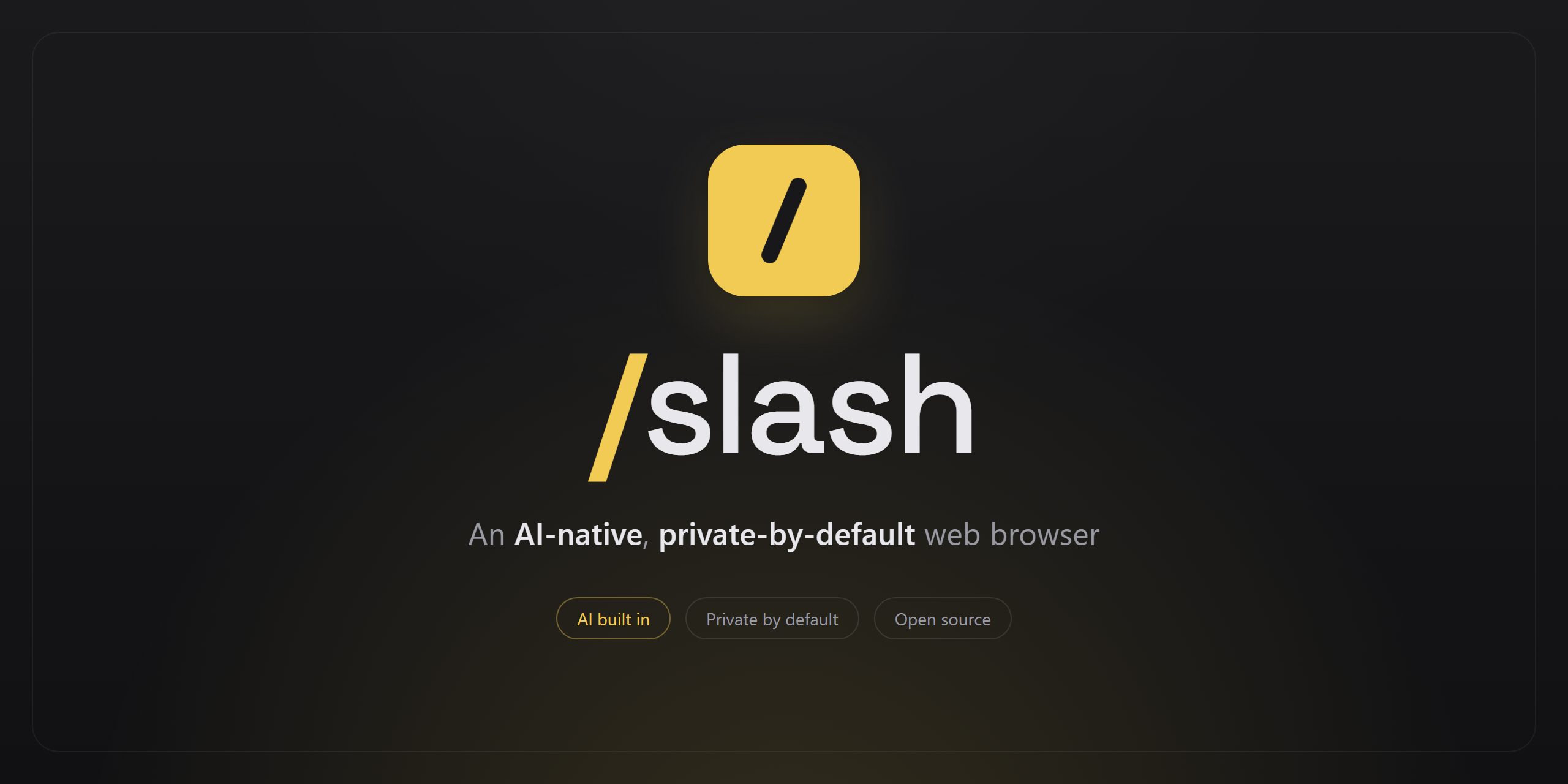 slash