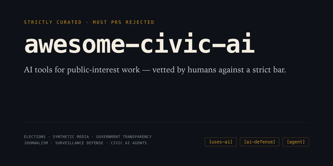 awesome-civic-ai