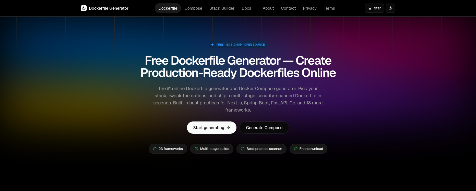 dockerfilegenerator.com