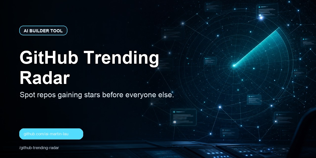 github-trending-radar