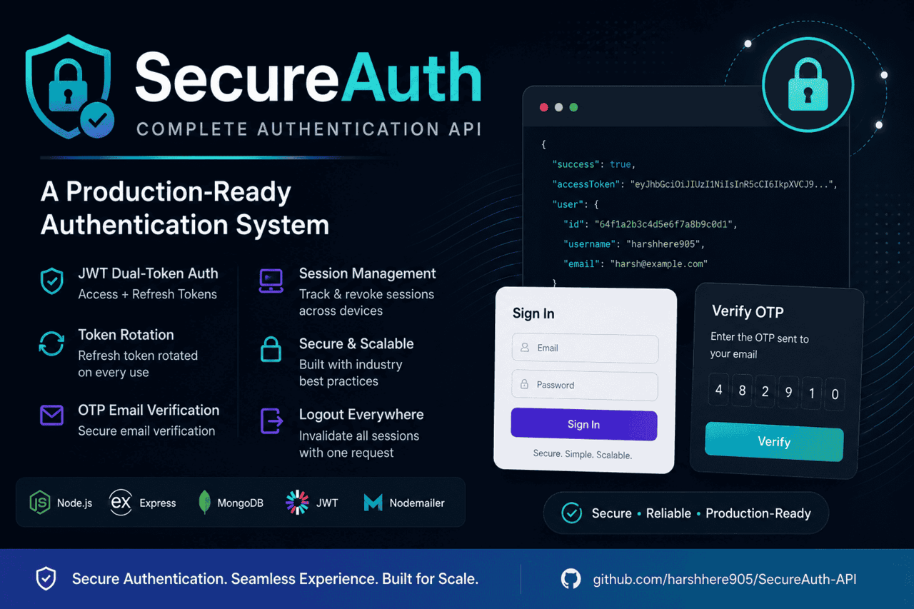 SecureAuth-API/Images at main · harshhere905/SecureAuth-API · GitHub