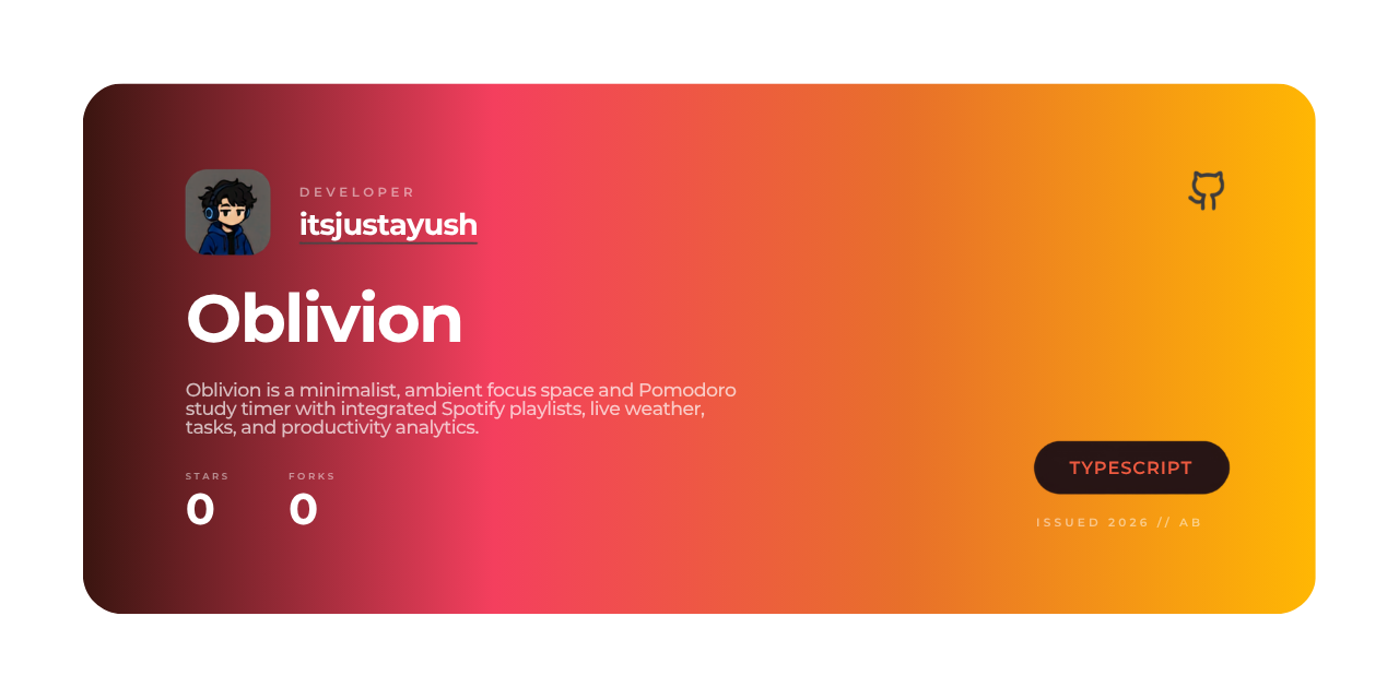 Oblivion