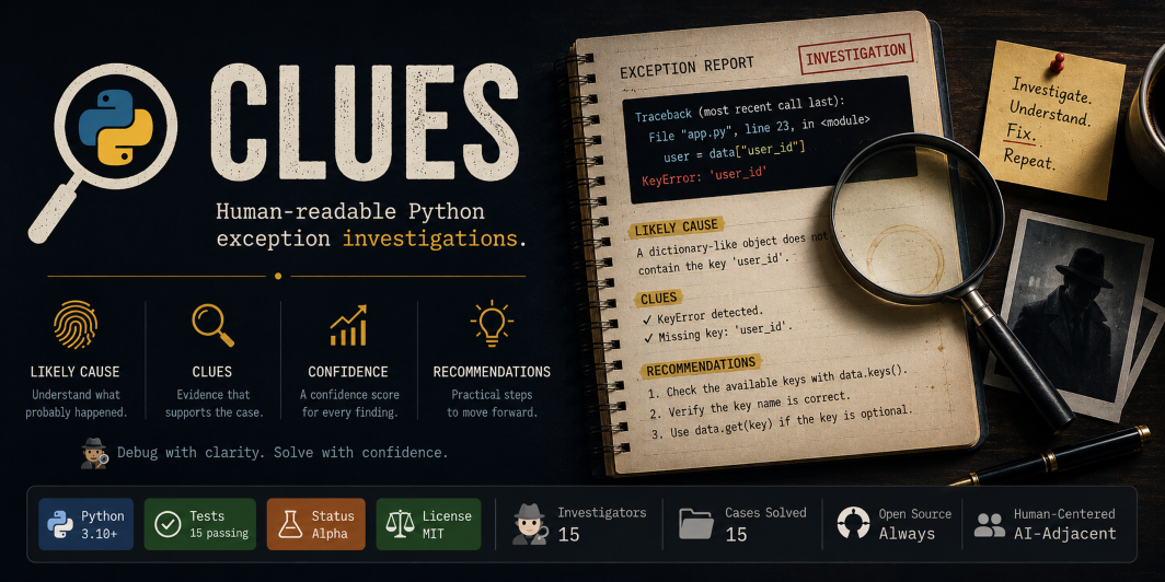 GitHub - MinervaRose/clues · GitHub