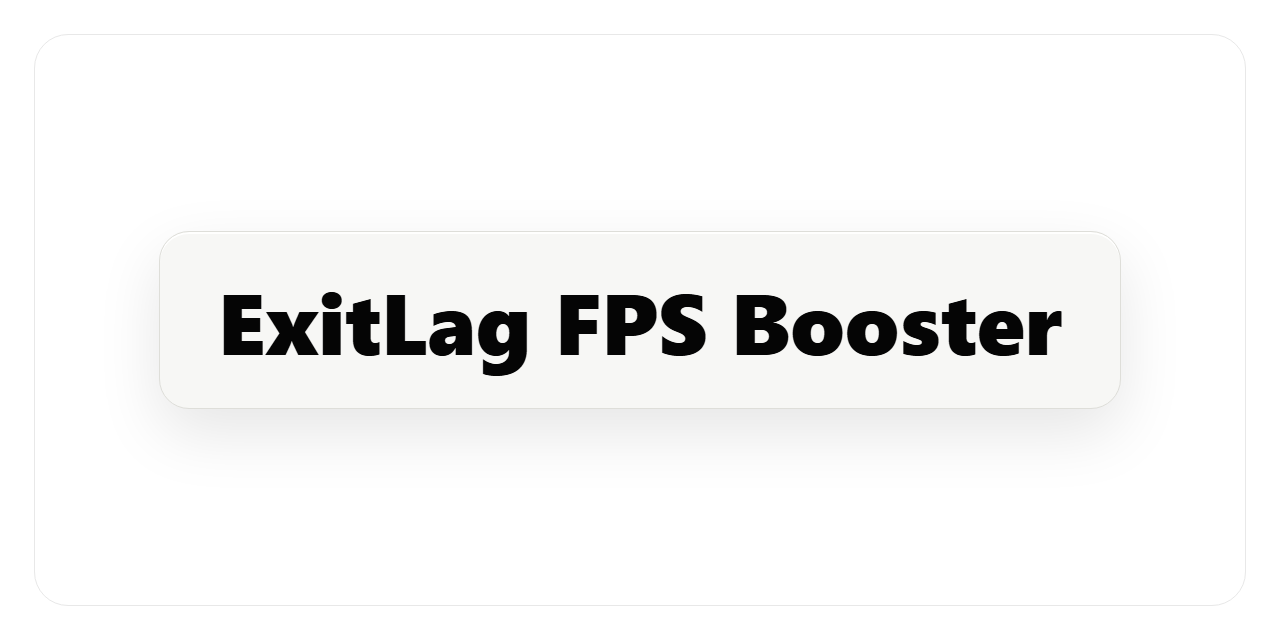 ExitLag-FPS-Booster