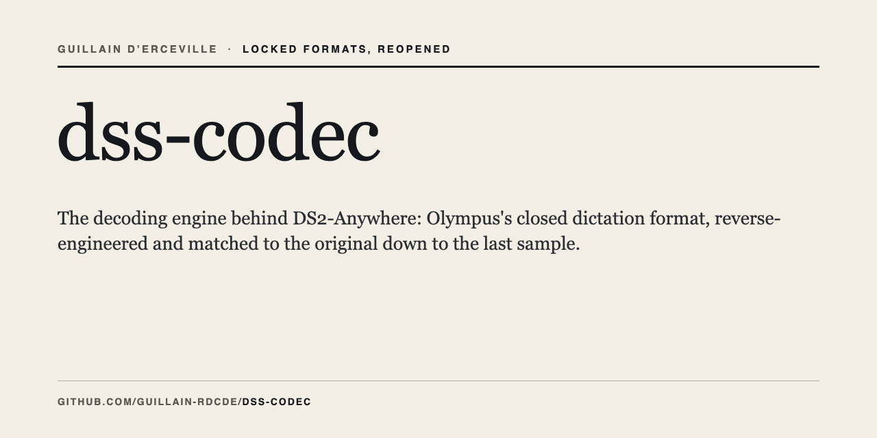 dss-codec