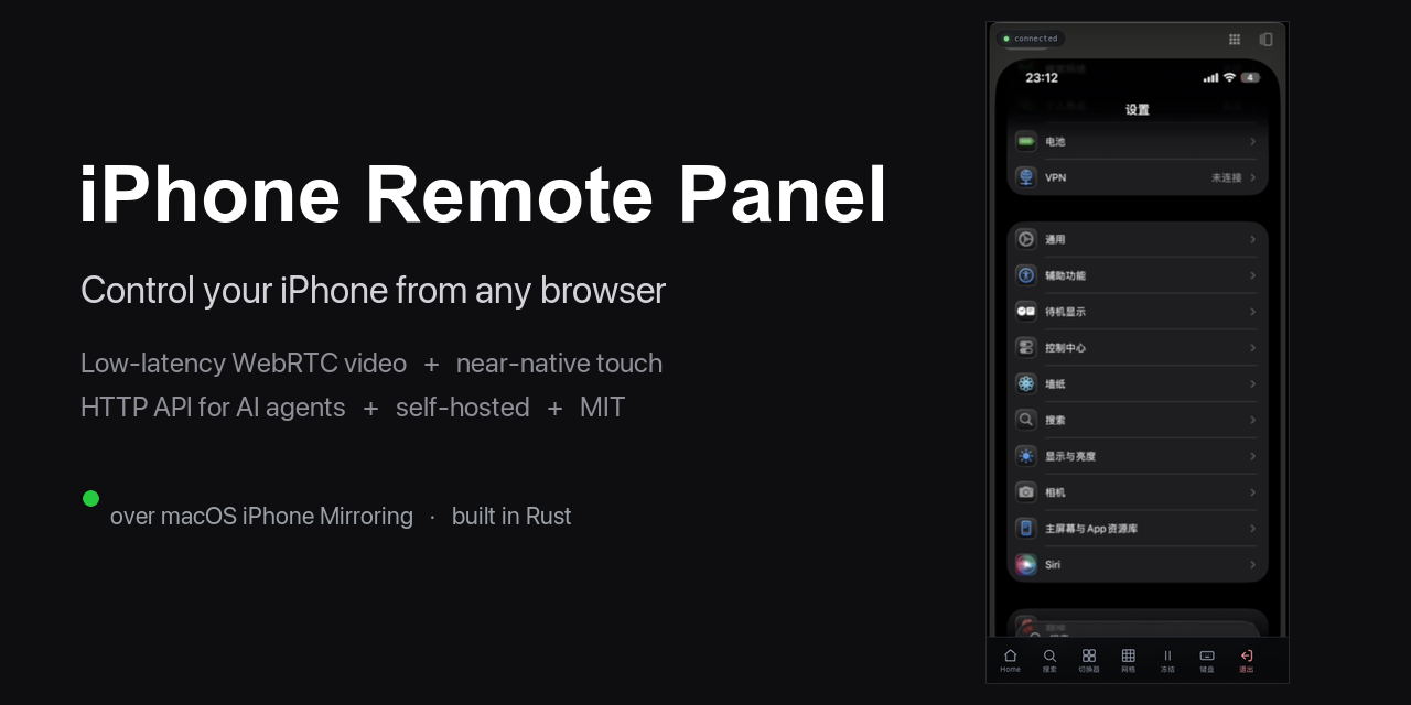 iphone-remote-panel