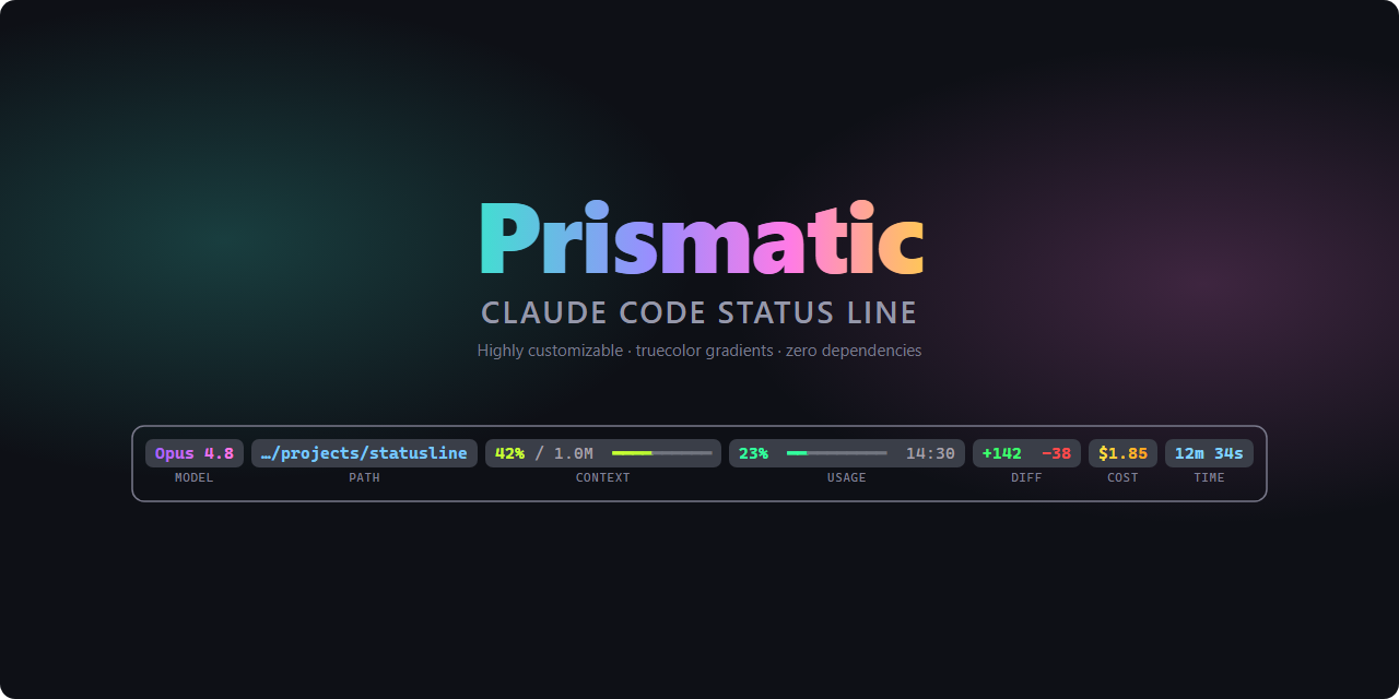 prismatic-claude-statusline