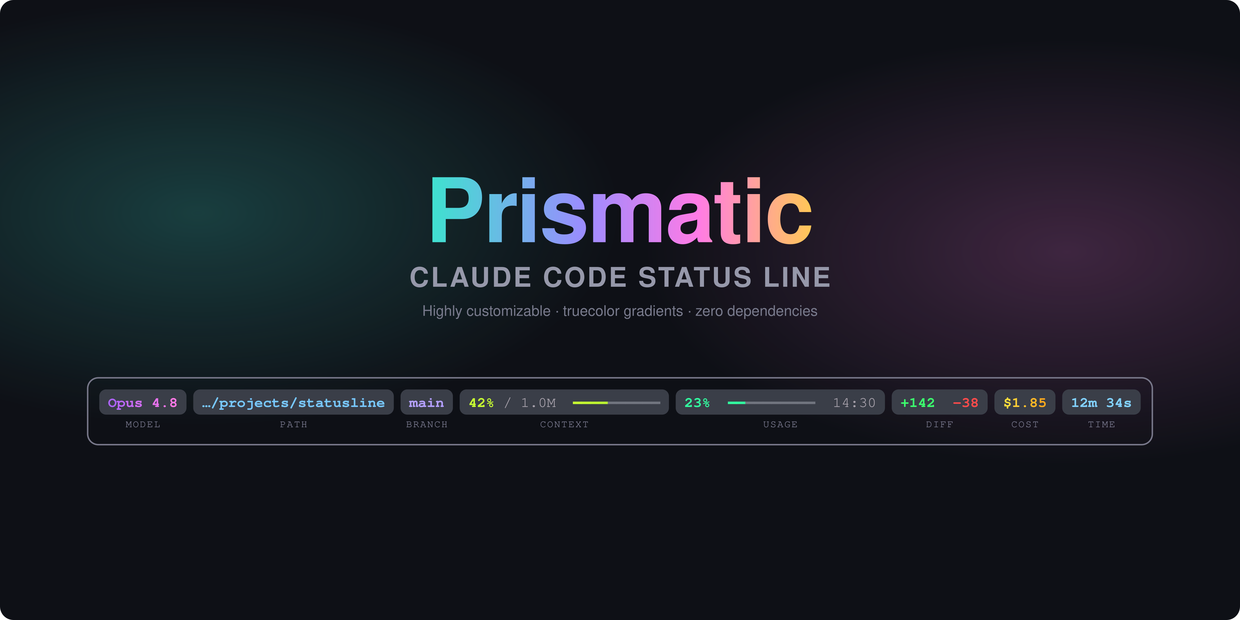 prismatic-claude-statusline