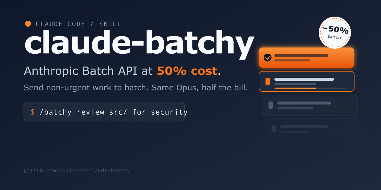 claude-batchy