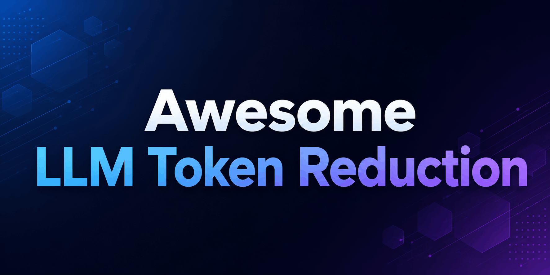 awesome-llm-token-reduction
