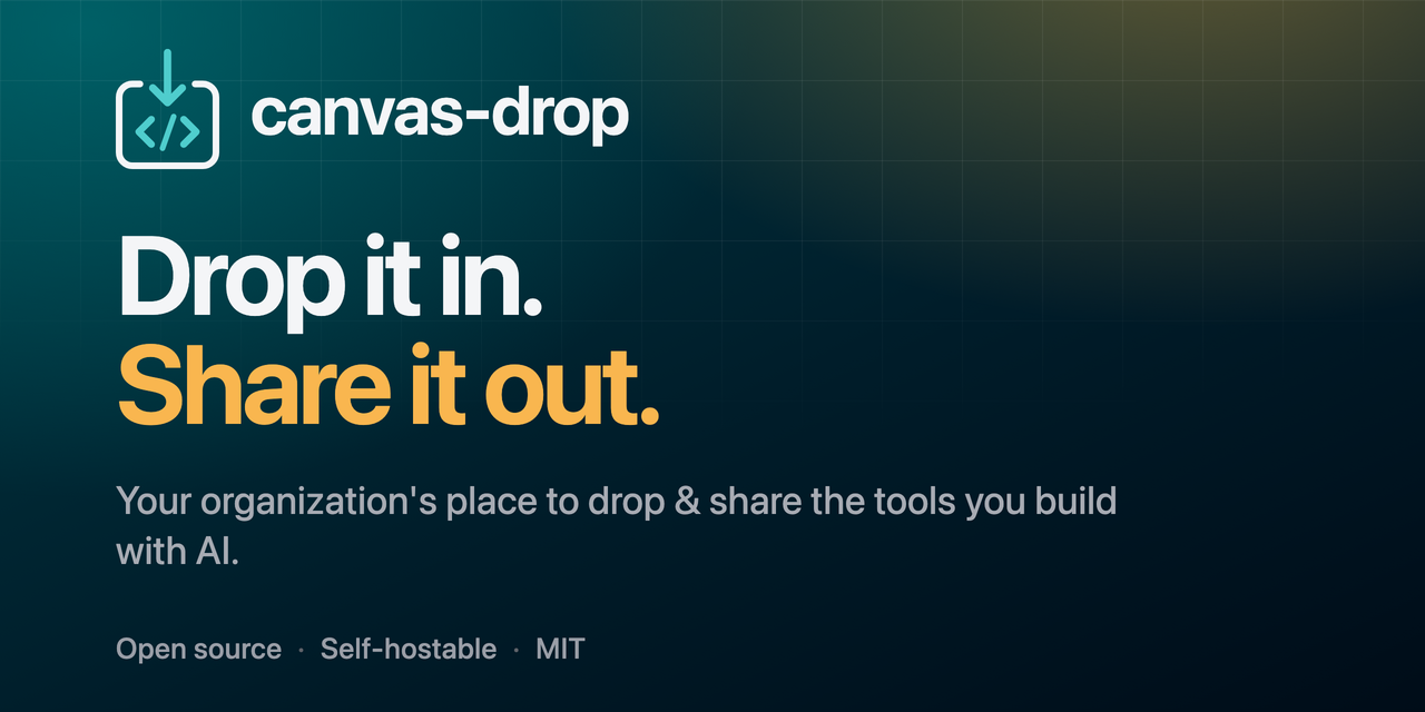 canvas-drop