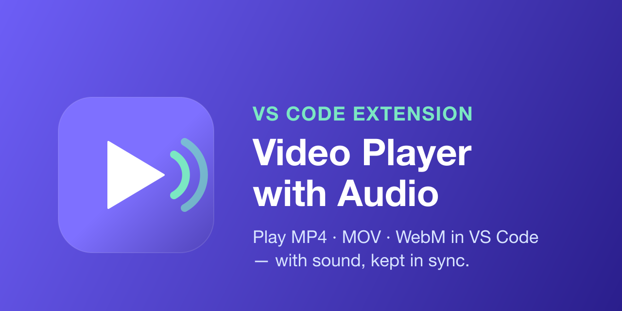vscode-unmute-video