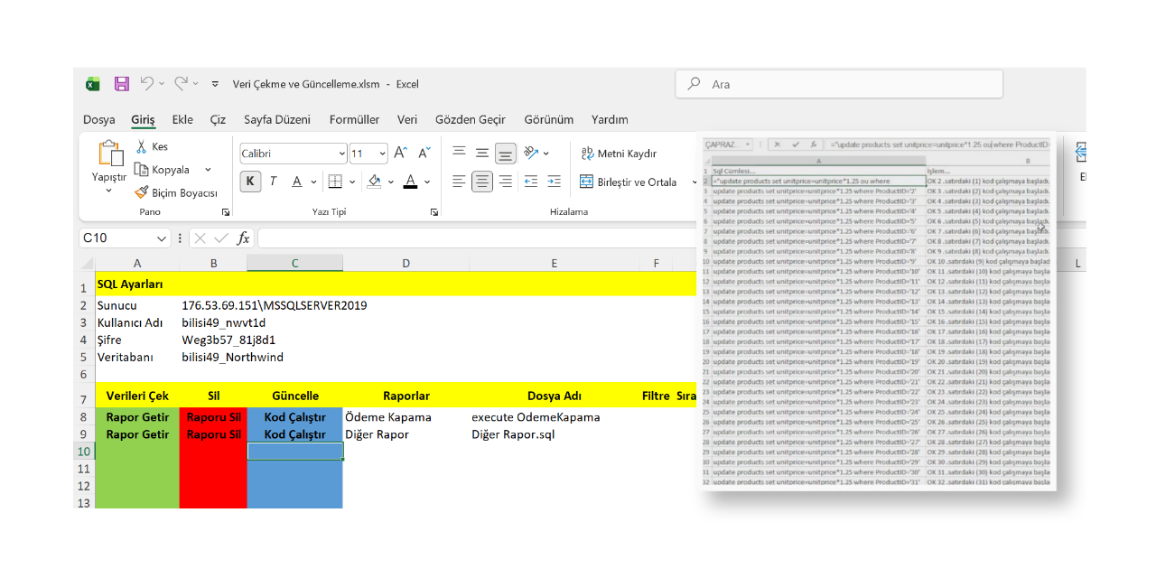 Excel-SQL-Function