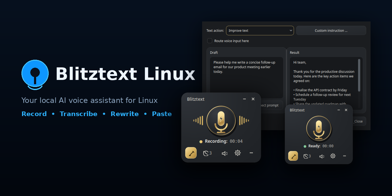 blitztext-linux