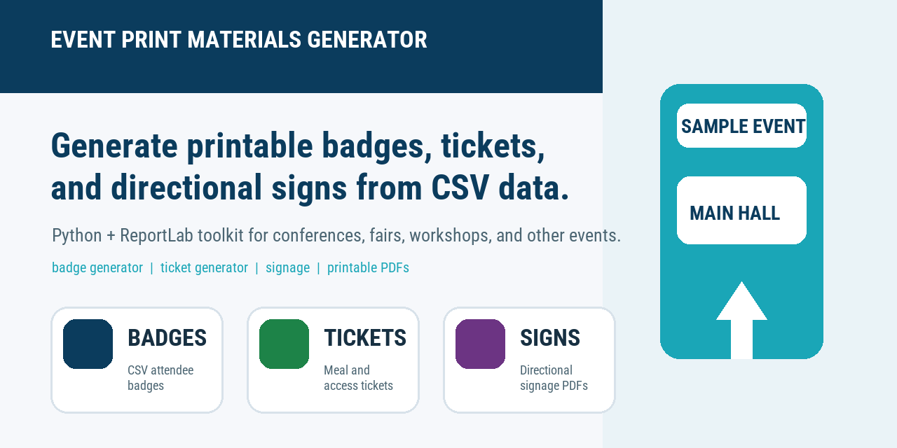 event-print-materials-generator