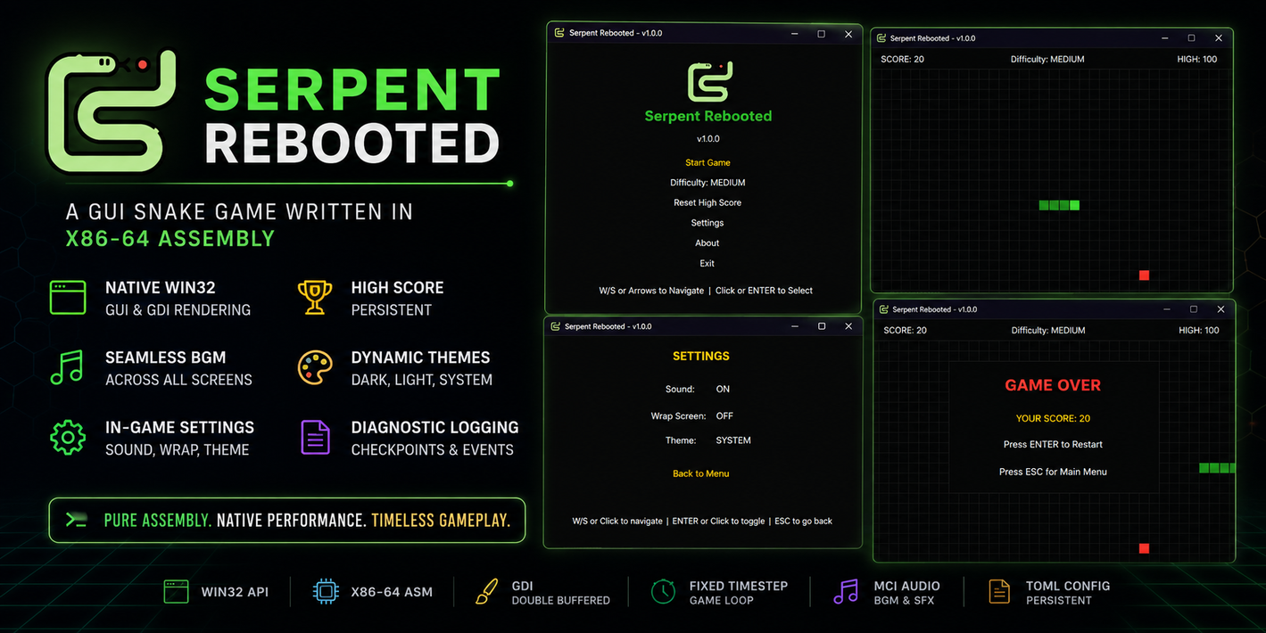 SerpentASM