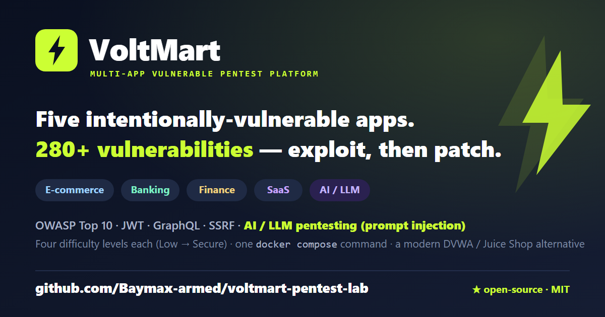 voltmart-pentest-lab